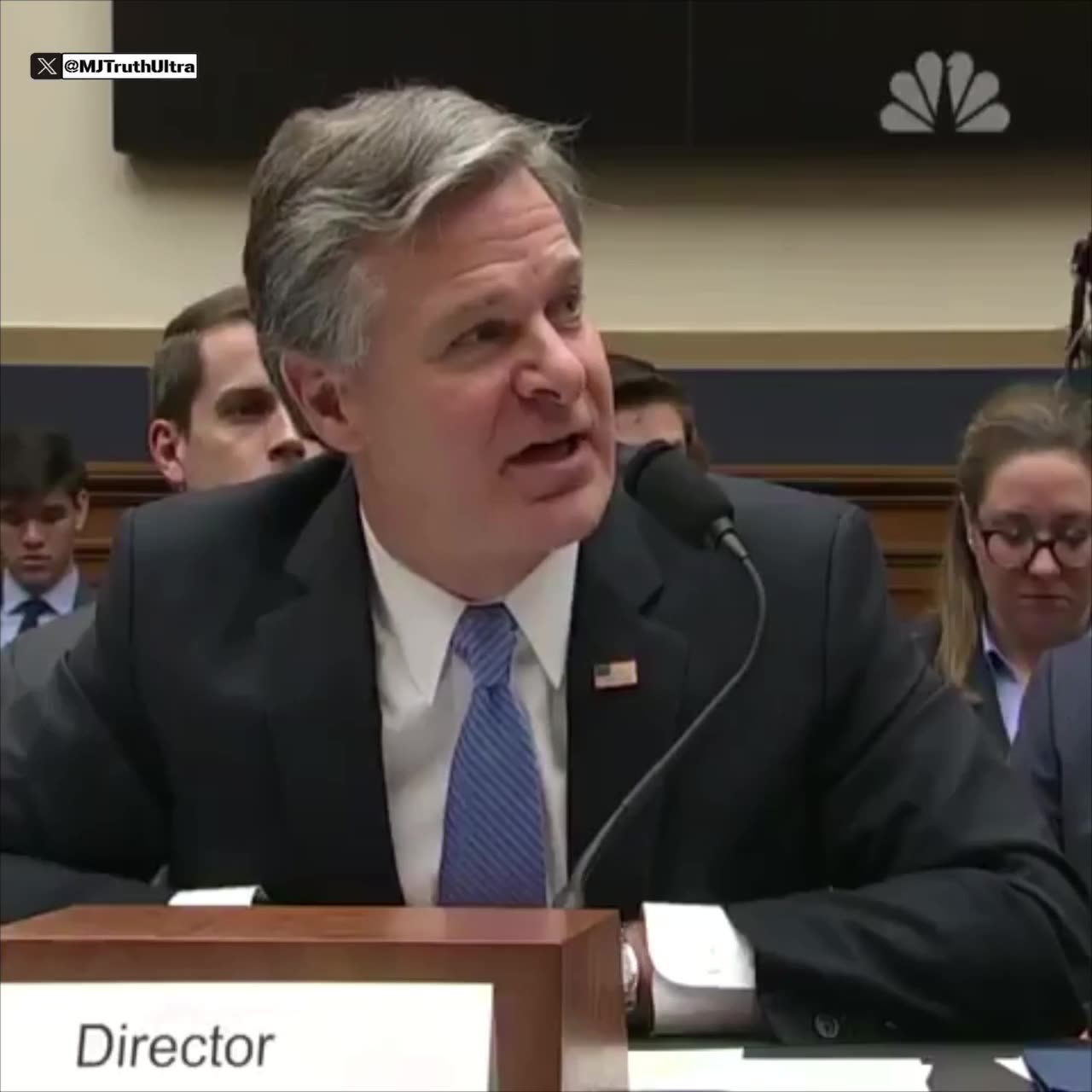Christopher Wray - Election interference Russia Russia Russia