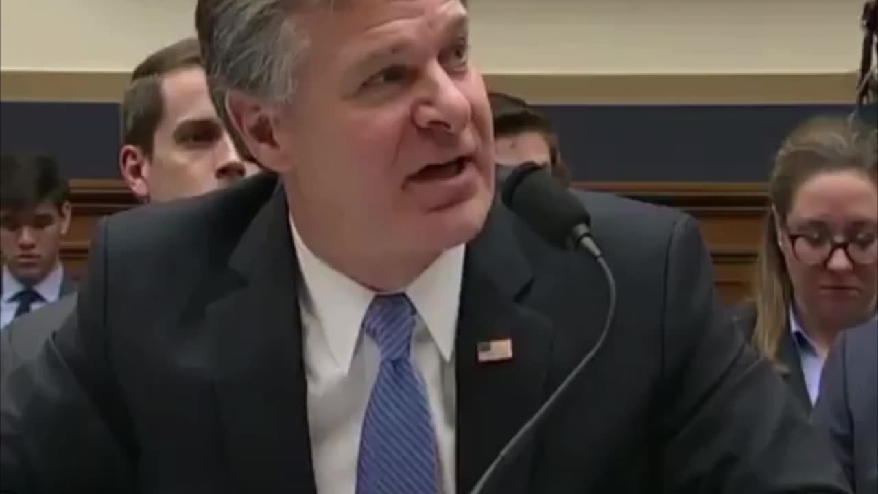 Christopher Wray - Election interference Russia Russia Russia