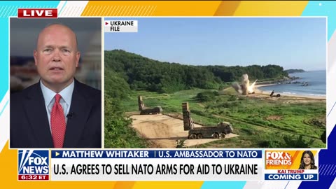 Trump to send weapons to Ukraine through NATO