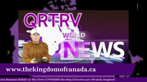Message from HRM Romana Didulo 1 End Of False Rule, Queen Rises,