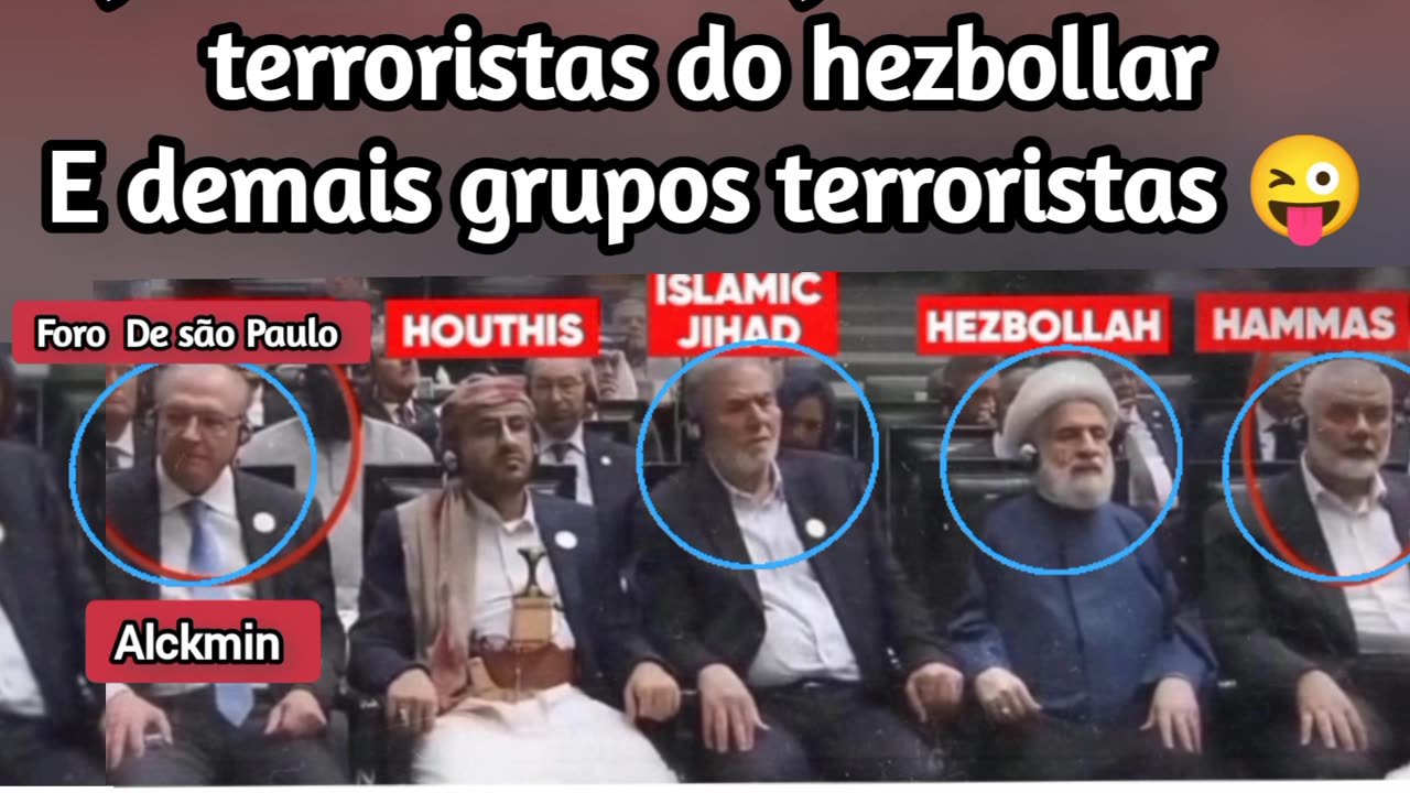 Cerimônia com Alckmin representando o foro de São Paulo no Irã também teve representantes dos Houthi, Hamas, Jihad e Hezbollah: Vice-presidente Alckmin ficou do lado de Ismail Haniyeh, líder político do Hamas morto horas depois em um ataque.