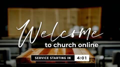 Welcome To Church - Jan 10th, Ps Robert Hayman