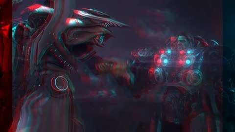 Anaglyph 3D Movie - Legacy of the Swarm | Starcraft 2