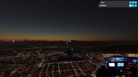 🌃 Night Flight Over Athens, Greece | Virtual Cessna | MSFS 2020 ✈️✨