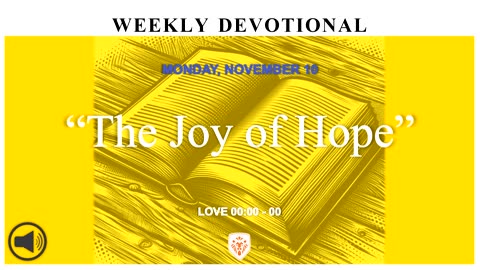 “The Joy of Hope”