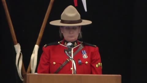 Royal Canadian Mounted Police: Chinese Female Sgt. Major