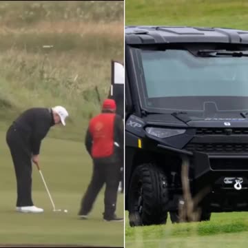 Golf Force One: Trump's security detail has a new vehicle. And it's a monster.