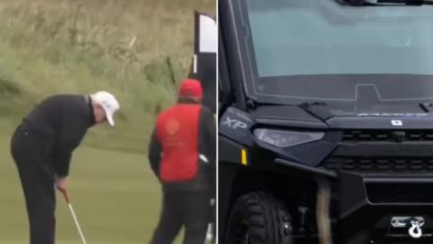 Golf Force One: Trump's security detail has a new vehicle. And it's a monster.