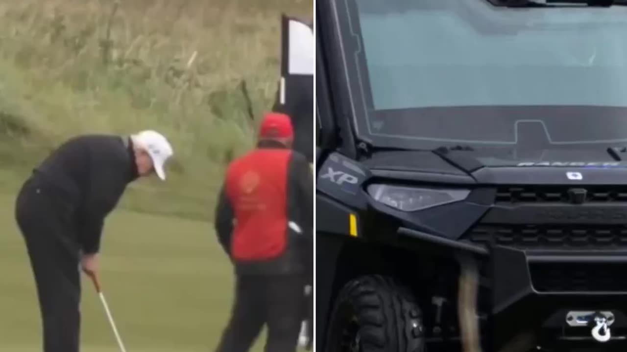 Golf Force One: Trump's security detail has a new vehicle. And it's a monster.
