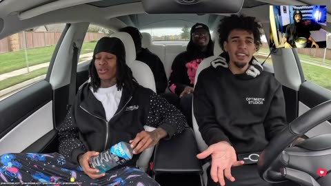 reacting to Jordan lacey My New Tesla Broke Down In Freezing Cold Weather With The Gang In It