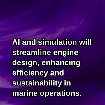 Develop Eco-Friendly Marine Engines Using AI