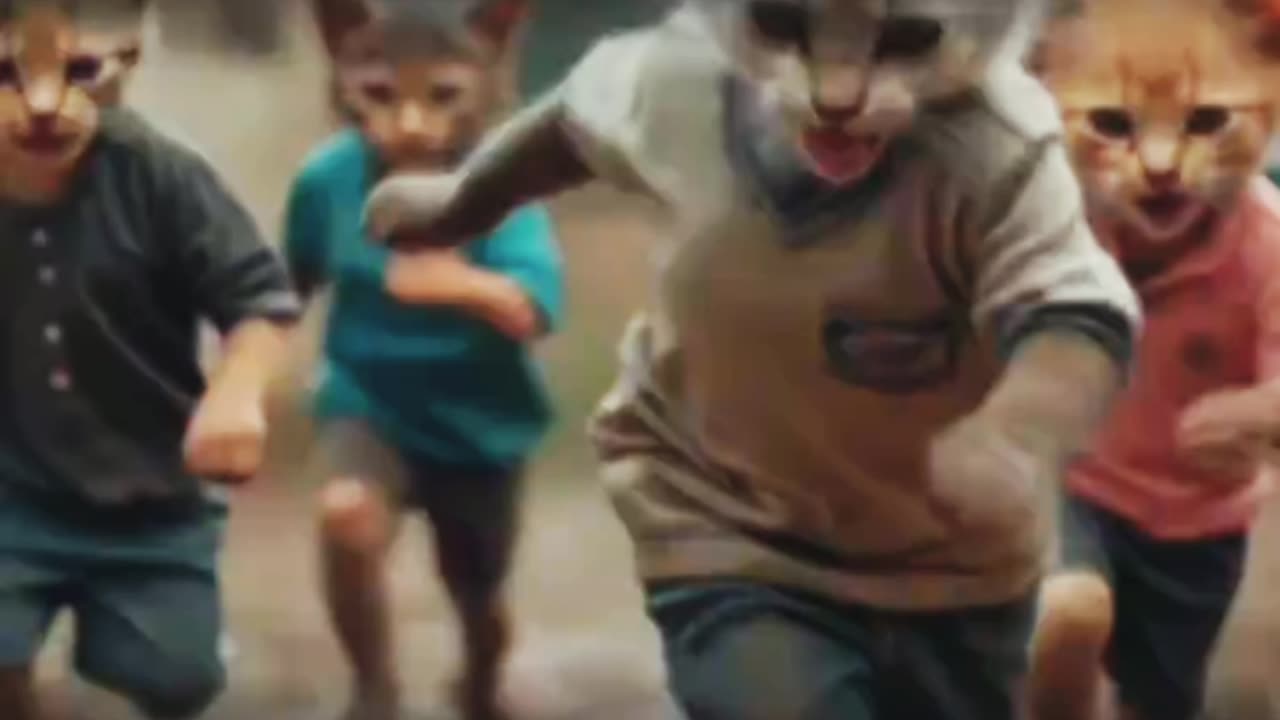 Cat fany video