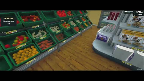 (Run to 100 follows! ) CHILL STREAM 7: Super market sim