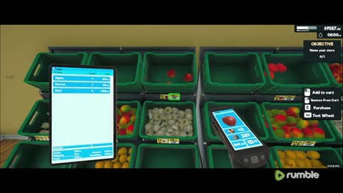 (Run to 100 follows! ) CHILL STREAM 7: Super market sim