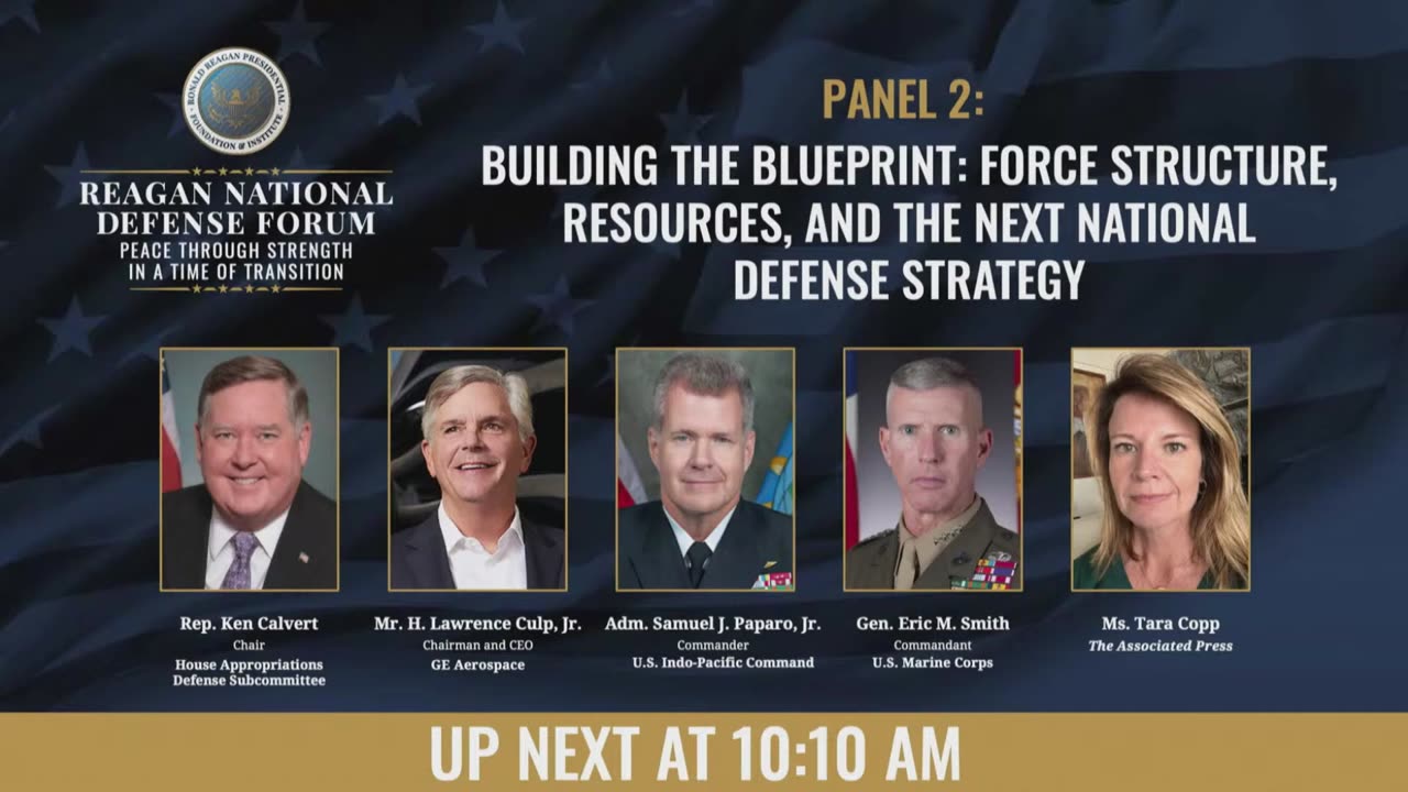 Reagan National Defense Forum 2024 - Presidential Learning Center Live Stream