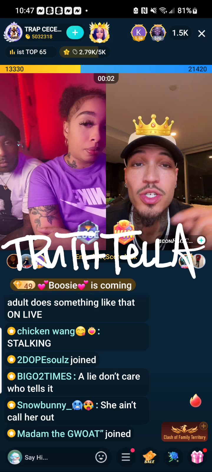 TRAP CECE & LIONEL FRIDAY NIGHT LIVE