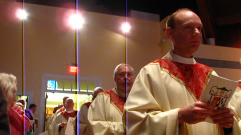 Holy Cross Dover, Delaware State Street Begining Mass KofC