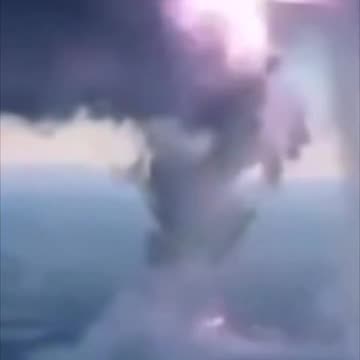 Rain Dump Into A River