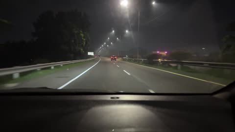 Solo Midnight Drive | Peace, Silence, and City Lights