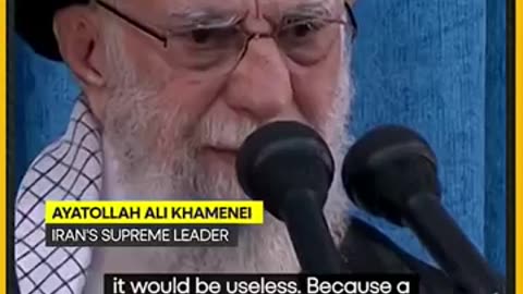 Ayatollah Khameni on why Iran will continue to enrich