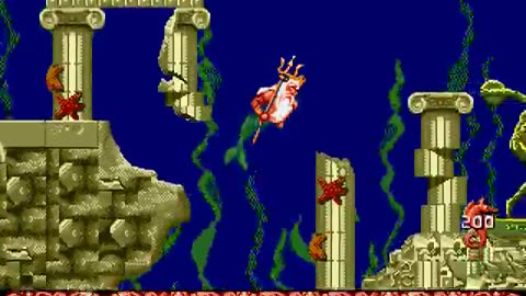 Mega Drive Longplay 585 Disneys Ariel - The Little Mermaid