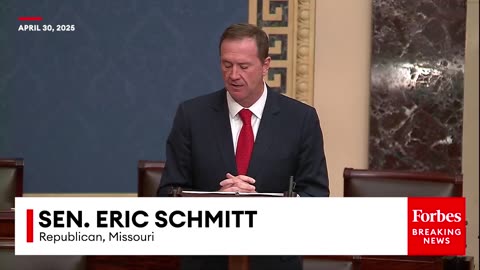 FULL SPEECH: Eric Schmitt Decries 'Citizens Of The World' In Blistering Remarks Against Globalism