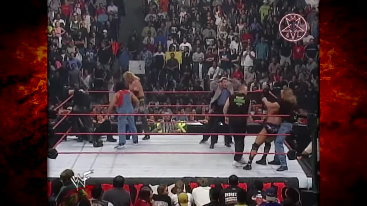 Kane Saves The Undertaker and The Rock