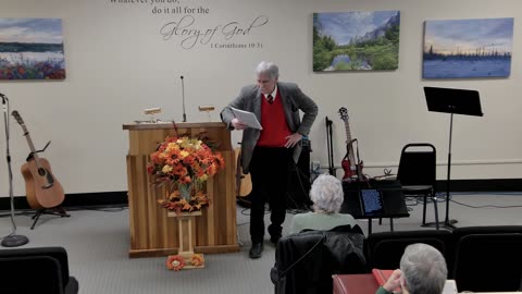 March 1, 2025 Sermon by Greg Archer