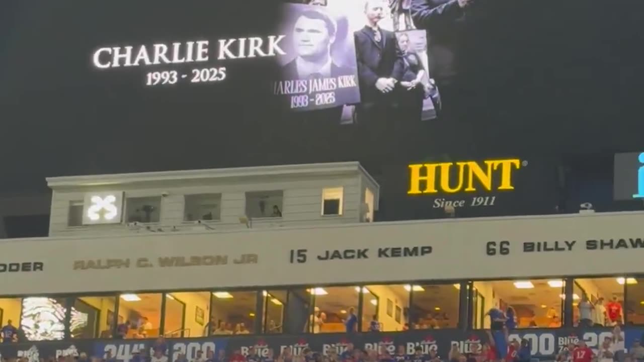 Buffalo Bills Pay Tribute To Charlie Kirk Ahead Of TNF Clash