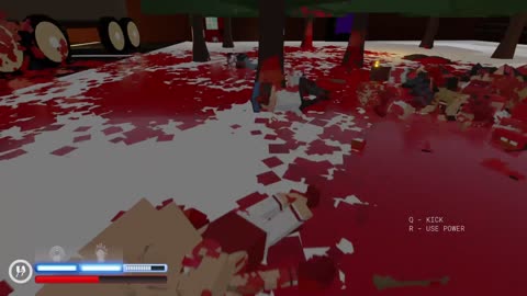 Playing Paint The Town Red Steam Workshop level maps and video games - (No Commentary).