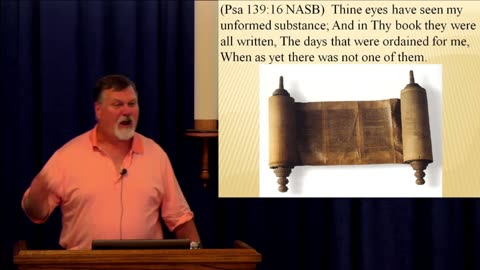 Psalms 128-139 – Unformed substance? No wonder Paul was so strong on predestination.