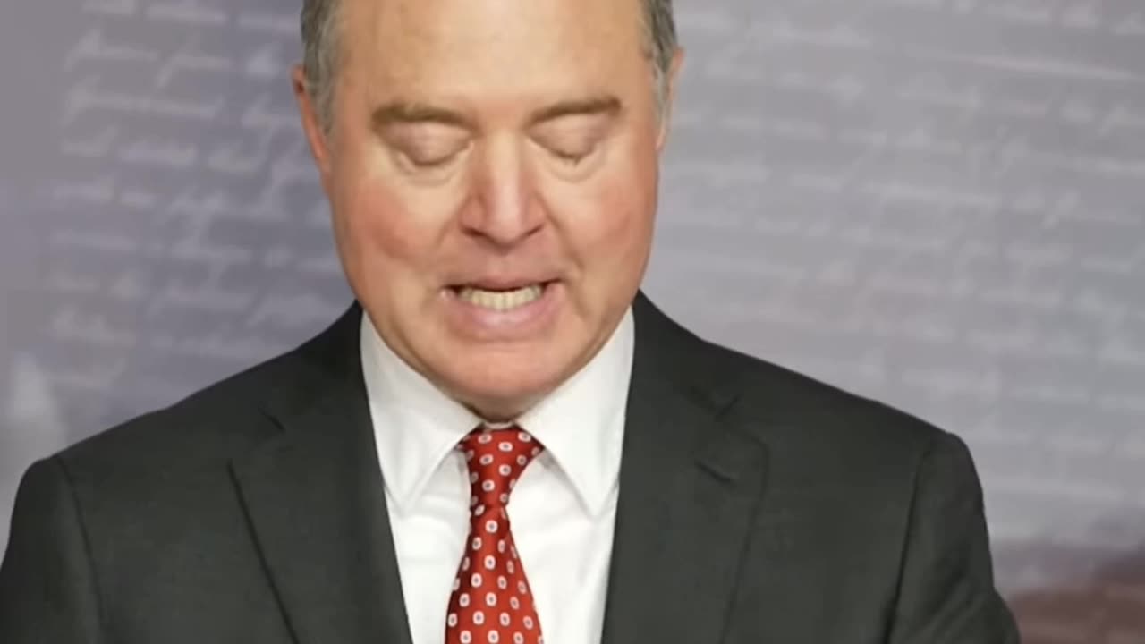 Adam shift you are the most corrupt up there with pelosi you have no idea what you're talking about