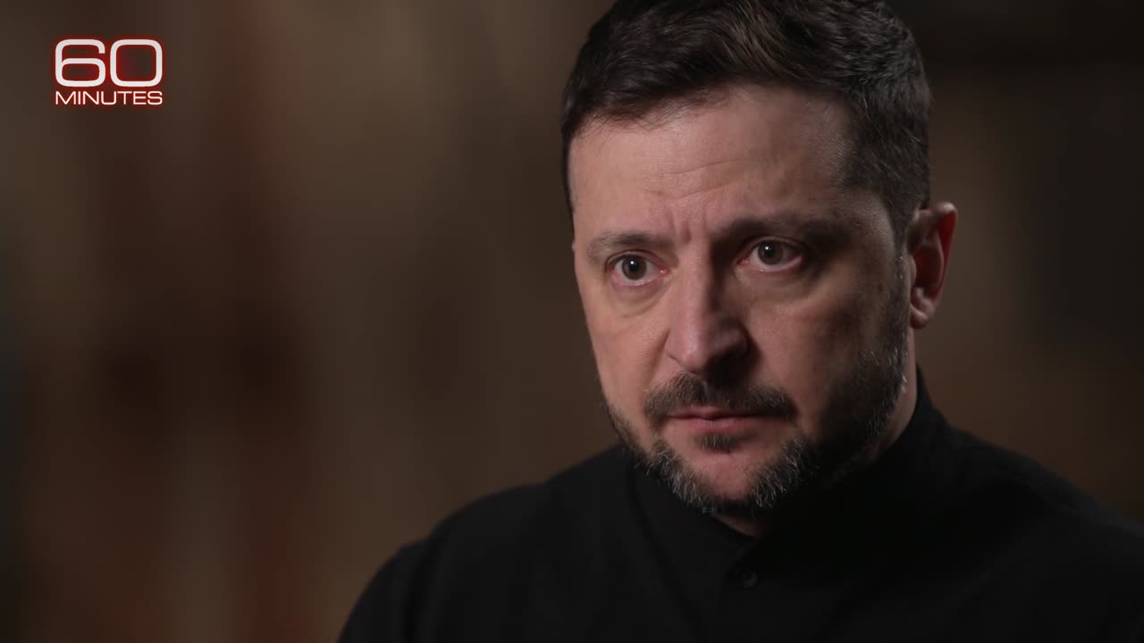 Volodymyr Zelenskyy's Full 2025 60 Minutes Interview in Ukrainian