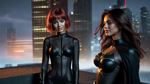 DC _ MARVEL - 4K AI generated video - SUPERHERO(1080P_HD)