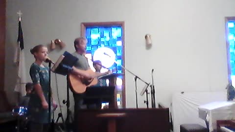 Sunday morning worship.