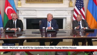 President Trump Participates in a Trilateral Signing with Armenia and Azerbaijan