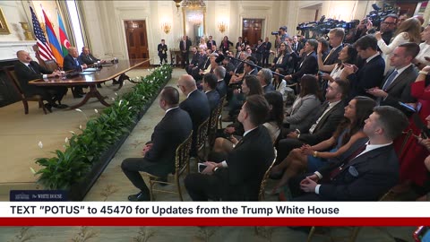 President Trump Participates in a Trilateral Signing with Armenia and Azerbaijan