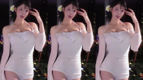 Korean girl sexy dancing in livestreaming 🩰