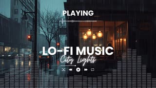 City Lights Coffee Cups Chill Lo-fi Vibes for Late Night Study Relaxation