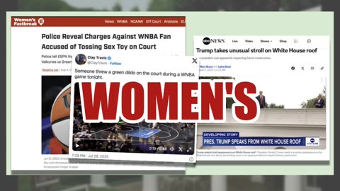 Fact Check: Trump Junior DID Post Meme Of Trump Throwing Green Dildo Onto A Women's Basketball Court