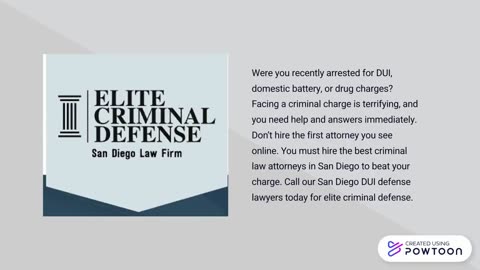 Criminal lawyers in San Diego