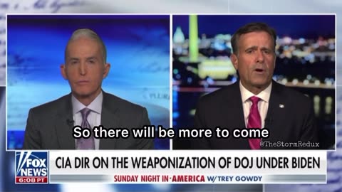 CIA Director John Ratcliffe says that he and Kash Patel will be declassifying more documents