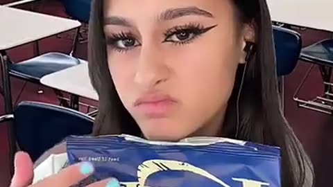 Breaking: ASMR POV: Girl in class what LOVES blue and is SUPER sassy! #asmrsound