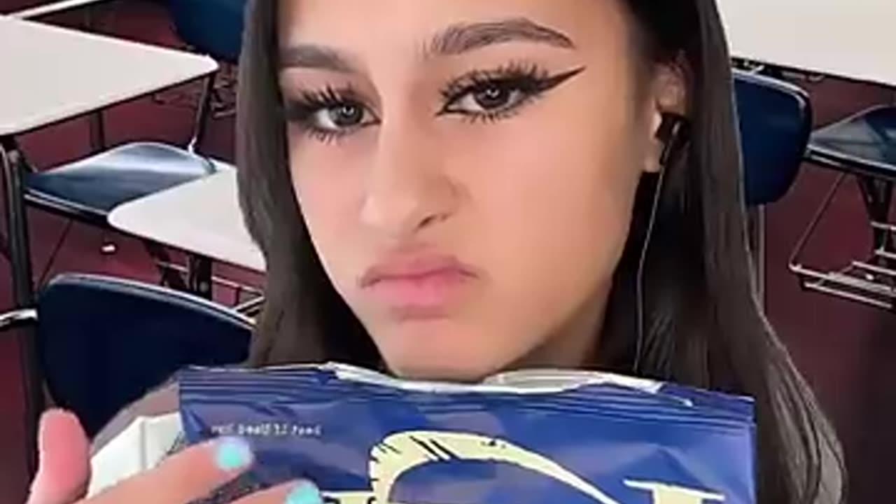 Breaking: ASMR POV: Girl in class what LOVES blue and is SUPER sassy! #asmrsound