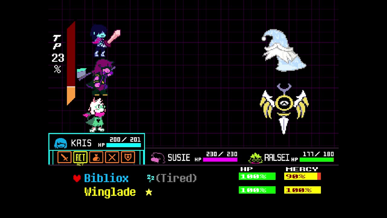 Deltarune Overworld Battle Music mod