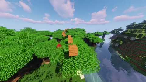 Minecraft Insane Parkour | Open world parkour | insane parkour gameplay
