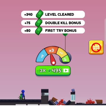 Bazooka Boy Game Level 41