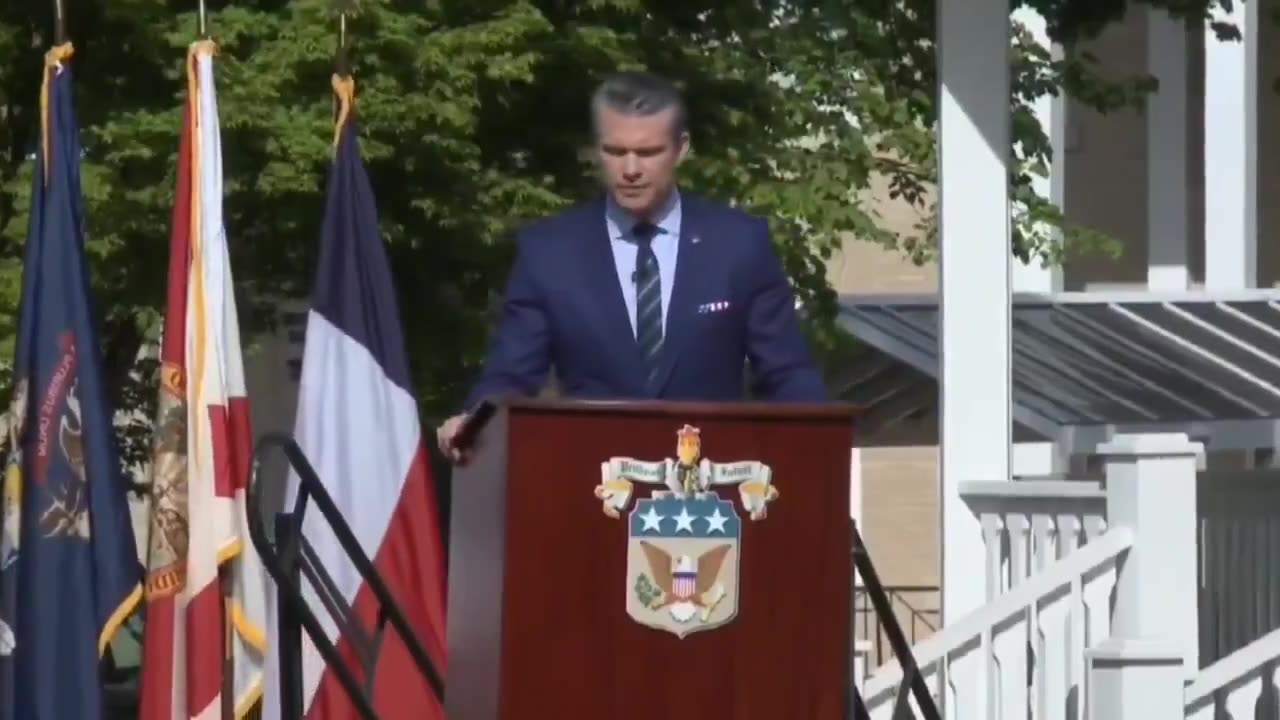 Pete Hegseth "They need to be fit, not fat, sharp, not shabby, especially our leaders."