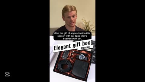 Customer review about this 8pcs men's Business Gift Set