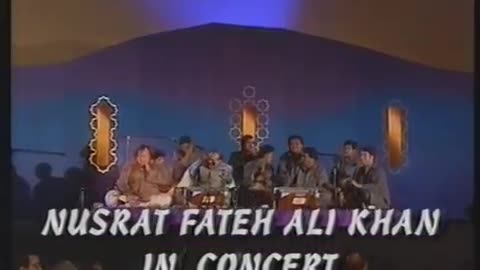 Nusrat Fateh Ali Khan Live Allah Hoo 1993